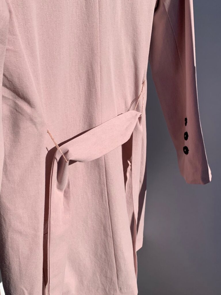 کت آستر صورتی