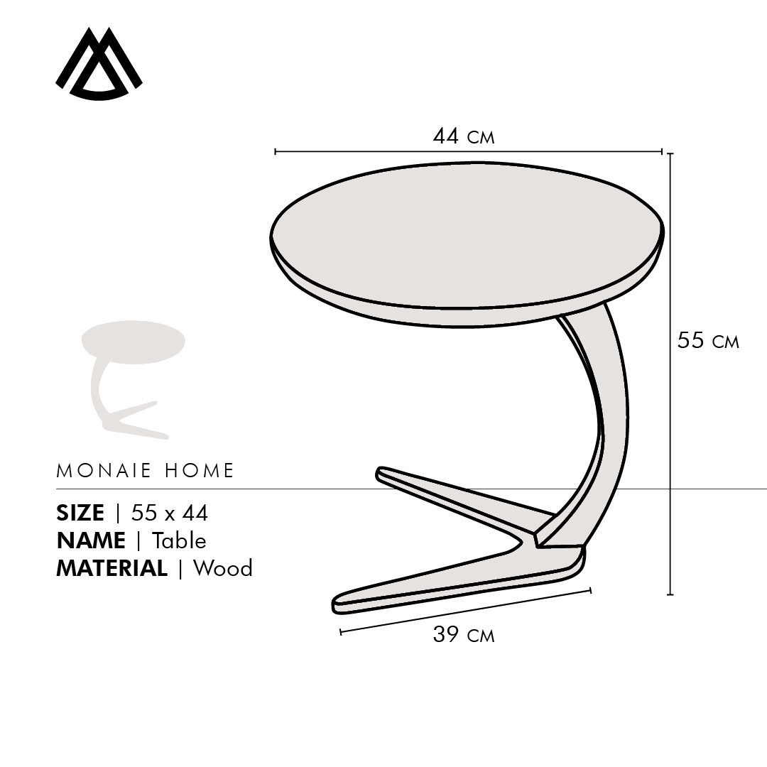 میز کنار مبلی