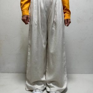 شلوار لینن نچرال
