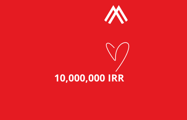 1,000,000 Toman Gift Card