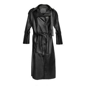 ترنچ کت دلوان چرم